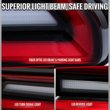 Load image into Gallery viewer, Spec-D LED Tail Lights for Dodge Challenger (2008-2014) Flowing Sequential Turn Signals - Clear or Red Lens - Clear Lens Alternate Image