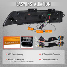 Load image into Gallery viewer, Spec-D LED Tail Lights for Chevy Camaro (2014-2015) C8 Style with Sequential Turn Signals - Clear or Smoked Lens - Clear Lens Alternate Image