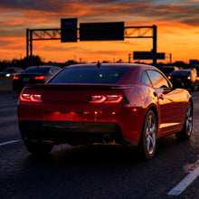 Load image into Gallery viewer, Spec-D LED Tail Lights for Chevy Camaro (2014-2015) C8 Style with Sequential Turn Signals - Clear or Smoked Lens - Clear Lens Alternate Image