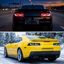 Load image into Gallery viewer, Spec-D LED Tail Lights for Chevy Camaro (2014-2015) C8 Style with Sequential Turn Signals - Clear or Smoked Lens - Clear Lens Alternate Image