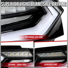 Load image into Gallery viewer, Spec-D LED Tail Lights for Chevy Camaro (2019-2023) C8 Style with Sequential Turn Signals - Clear or Smoked Lens - Clear Lens Alternate Image