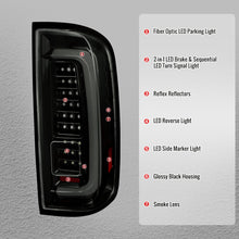 Load image into Gallery viewer, Spec-D Full LED Tail Lights for Chevy Colorado &amp; GMC Canyon (2015-2022) Sequential Turn Signals - Black or Chrome - Clear / Smoked / Red Lens Alternate Image
