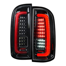 Load image into Gallery viewer, Spec-D Full LED Tail Lights for Chevy Colorado &amp; GMC Canyon (2015-2022) Sequential Turn Signals - Black or Chrome - Clear / Smoked / Red Lens Alternate Image