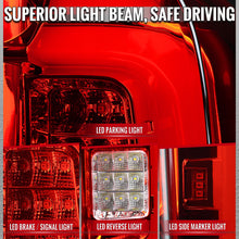 Load image into Gallery viewer, Spec-D Full LED Tail Lights for Chevy Colorado &amp; GMC Canyon (2015-2022) Sequential Turn Signals - Black or Chrome - Clear / Smoked / Red Lens Alternate Image