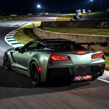 Load image into Gallery viewer, Spec-D LED Tail Lights for Chevy Corvette C7 (2014-2019) C8 Style with Sequential Turn Signals - Clear or Smoked Lens - Clear Lens Alternate Image