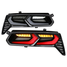 Load image into Gallery viewer, Spec-D LED Tail Lights for Chevy Corvette C7 (2014-2019) C8 Style with Sequential Turn Signals - Clear or Smoked Lens - Smoked Lens Alternate Image