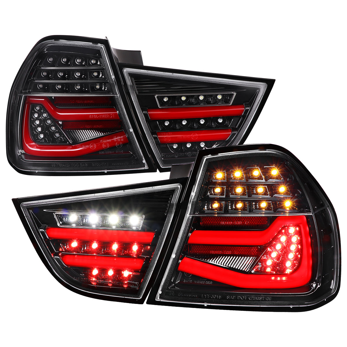 Spec-D LED Tail Lights BMW 325i 328i 330i 335i M3 E90 Sedan LCI (09-11