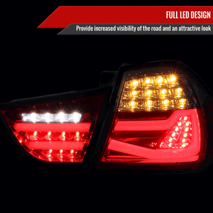 Spec-D LED Tail Lights BMW 325i 328i 330i 335i M3 E90 Sedan LCI (09-11