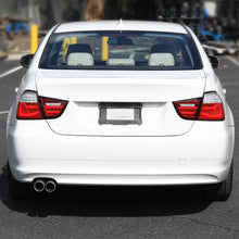 Load image into Gallery viewer, Spec-D LED Tail Lights BMW 325i 328i 330i 335i M3 E90 Sedan LCI (09-11) Sequential Signal Red / Chrome / Black Alternate Image