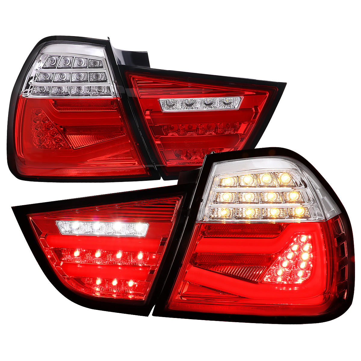 Spec-D LED Tail Lights BMW 325i 328i 330i 335i M3 E90 Sedan LCI (09-11