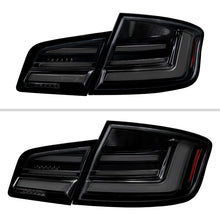 Load image into Gallery viewer, Spec-D LED Tail Lights for BMW M5 528i 535i 550i F10 Sedan (2011-2013) Sequential Signals - Black with Red or White Bars Alternate Image