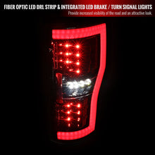 Load image into Gallery viewer, Spec-D Full LED Tail Lights Ford F250/ F350/ F450/ F550 Super Duty (2017-2019) LED Bar - Black or Chrome Alternate Image