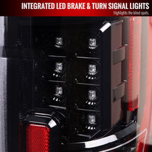 Load image into Gallery viewer, Spec-D Full LED Tail Lights Ford F250/ F350/ F450/ F550 Super Duty (2017-2019) LED Bar - Black or Chrome Alternate Image