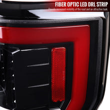 Load image into Gallery viewer, Spec-D Full LED Tail Lights Ford F250/ F350/ F450/ F550 Super Duty (2017-2019) LED Bar - Black or Chrome Alternate Image