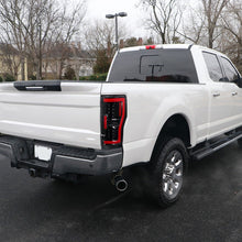 Load image into Gallery viewer, Spec-D Full LED Tail Lights Ford F250/ F350/ F450/ F550 Super Duty (2017-2019) LED Bar - Black or Chrome Alternate Image
