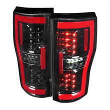 Load image into Gallery viewer, Spec-D Full LED Tail Lights Ford F250/ F350/ F450/ F550 Super Duty (2017-2019) LED Bar - Black or Chrome Alternate Image