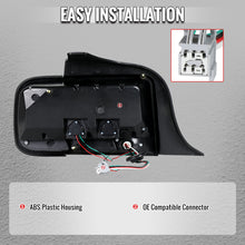 Load image into Gallery viewer, Spec-D LED Tail Lights for Ford Mustang S197 (2005-2009) Clear or Red Lens - Clear Lens Alternate Image