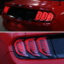 Load image into Gallery viewer, Spec-D Tail Lights Ford Mustang S550 (2015-2023) Sequential Full LED - Clear / Smoked / Red Lens Alternate Image