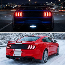 Load image into Gallery viewer, Spec-D Tail Lights Ford Mustang S550 (2015-2023) Sequential Full LED - Clear / Smoked / Red Lens Alternate Image