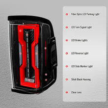 Load image into Gallery viewer, Spec-D Full LED Tail Lights Ram 1500 (09-18) 2500 3500 (10-18) C Bar or Figure 8 Style Alternate Image