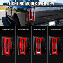 Load image into Gallery viewer, Spec-D Full LED Tail Lights Ram 1500 (09-18) 2500 3500 (10-18) C Bar or Figure 8 Style Alternate Image