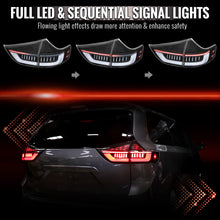 Load image into Gallery viewer, Spec-D Full LED Tail Lights for Toyota Sienna (2011-2020) Sequential Turn Signals &amp; Start Up Animation Alternate Image