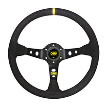 Load image into Gallery viewer, OMP Corsica Scamosciato Dish Spoke Steering Wheel [Suede Rim] Blue or Black Alternate Image