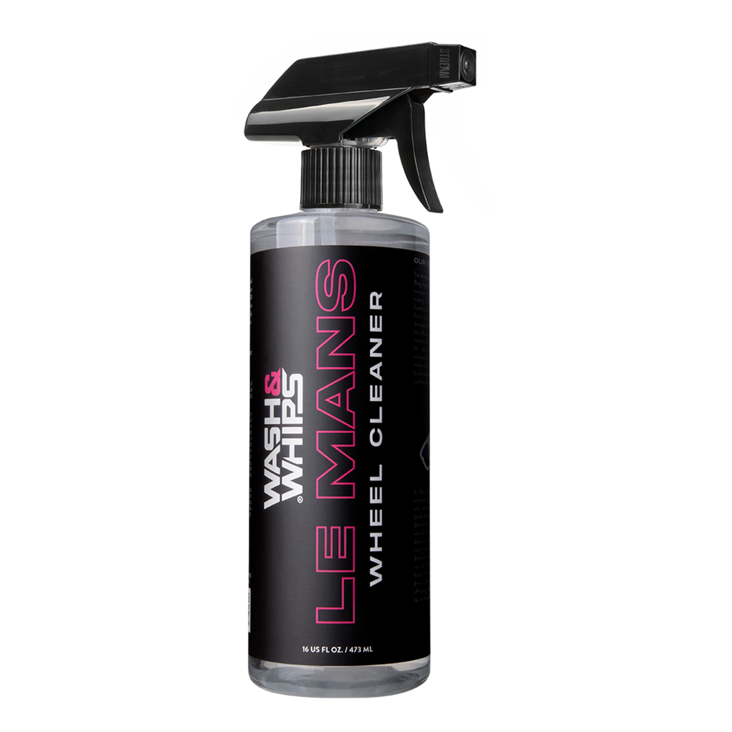 WASH&WHIPS Le Mans Wheel Cleaner (Brake Dust, Grime, Stains) Spray Bottle