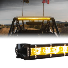Load image into Gallery viewer, Xprite LED Light Bar [Yellow Flood Beam] Ultra Thin Astro Series Alternate Image