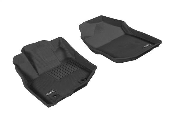 3D MAXpider Floor Mats Honda Fit (2009-2013) All-Weather Kagu Series - Front or Second Row