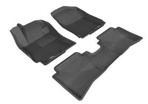 3D MAXpider Floor Mat Hyundai Accent (2012-2017) All-Weather Kagu Series - Front or Second Row