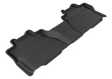 Load image into Gallery viewer, 3D MAXpider Floor Mats Toyota Sequoia 8 Seater 1st Gen (08-11) All-Weather Kagu Series Black - Front / Second / Third Row - 2nd Row Alternate Image