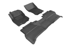 Load image into Gallery viewer, 3D MAXpider Floor Mats Nissan Frontier Crew Cab (05-19) All-Weather Kagu Series - Front or Second Row - w/ Subwoofer / Complete Set Alternate Image