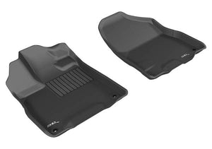 3D MAXpider Floor Mats Honda Civic (2022-2024) All-Weather Kagu Series Black L1AC01701509