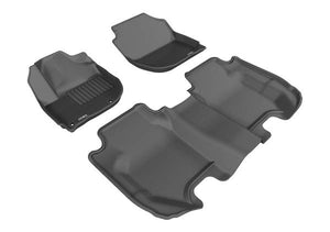 3D MAXpider Floor Mat Honda Fit (2015-2022) All-Weather Kagu Series - Front or Second Row