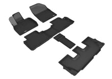 Load image into Gallery viewer, 3D MAXpider Floor Mats Hyundai Palisade 7 Seater (20-24) All-Weather Kagu Series - Front / Second / Third Row - Complete Set Alternate Image