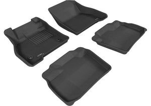 3D MAXpider Floor Mats Nissan Leaf (11-12) All-Weather Kagu Series - Front or Second Row