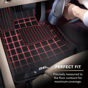 3D MAXpider Floor Mat Hyundai Venue (2020-2024) All-Weather Kagu Series - Front or Second Row