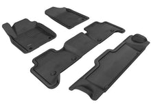 Load image into Gallery viewer, 3D MAXpider Floor Mats Infiniti QX80 7 Seater (2014-2024) All-Weather Kagu Series Black - Front / Second / Third Row - Complete Set Alternate Image