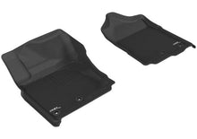 Load image into Gallery viewer, 3D MAXpider Floor Mats Nissan Titan / Titan XD (16-24) All-Weather Kagu Series Black - Front or Second Row - With Storage Box / Front Row Alternate Image