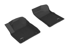 Load image into Gallery viewer, 3D MAXpider Floor Mats Nissan Armada (17-18) All-Weather Kagu Series Black - Front / Second / Third Row Alternate Image