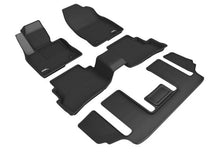 Load image into Gallery viewer, 3D MAXpider Floor Mats Mazda CX9 6 Seater (20-23) All-Weather Kagu Series Black - Front / Second / Third Row Alternate Image
