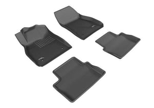 3D MAXpider Floor Mats Chevy Malibu (2013-2015) All-Weather Kagu Series - Front or Second Row