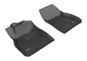 3D MAXpider Floor Mats Chevy Malibu (2008-2012) All-Weather Kagu Series - Front or Second Row