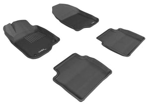 3D MAXpider Floor Mats Chevy Malibu (2008-2012) All-Weather Kagu Series - Front or Second Row