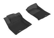 Load image into Gallery viewer, 3D MAXpider Floor Mats Lexus GX460 (14-23) All-Weather Kagu Series Black - Front / Second / Third Row - Front Row Alternate Image