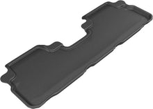 Load image into Gallery viewer, 3D MAXpider Floor Mats Toyota Highlander Gas / Hybrid (08-13) All-Weather Kagu Series Black - Front / Second / Third Row - Gas / 2nd Row Alternate Image
