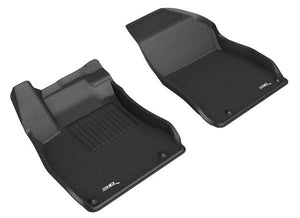 3D MAXpider Floor Mats Nissan Sentra (20-21) All-Weather Kagu Series Black - Front or Second Row