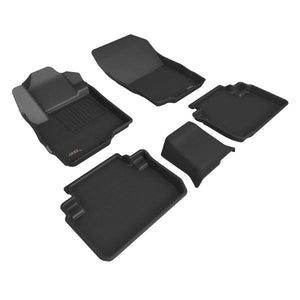 3D MAXpider Floor Mats Mitsubishi Eclipse Cross (2018-2024) All-Weather Kagu Series - Front or Second Row