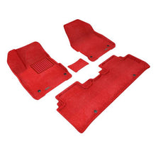 Load image into Gallery viewer, 3D MAXpider Floor Mats Kia EV6 (22-24) Premium Perfect Fit Carpet Series - Complete Set - Red Alternate Image